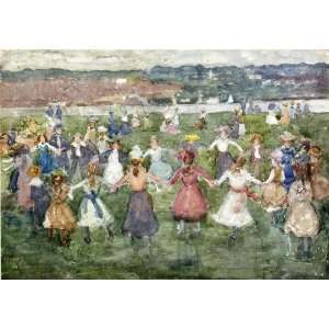   Maurice Brazil Prendergast   24 x 16 inches   May D