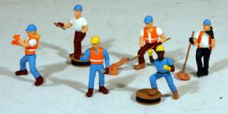 Model Power #6180 Construction Worker Figures 1/48   1/50  
