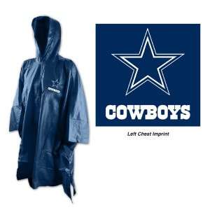  Dallas Cowboys NFL Adult Rain Poncho