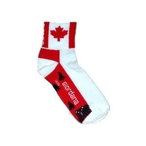   Giordana Canada Cycling Socks   (GI SOCK COUN CANA)