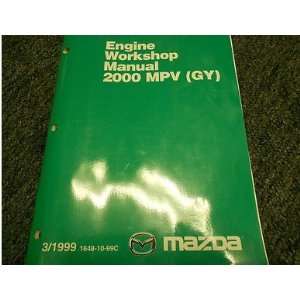  2000 Mazda MPV VAN GY Engine Workshop Service Repair Shop 