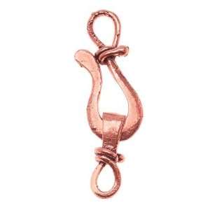   Genuine Copper Thick Hook & Eye Clasps 23mm (1) Arts, Crafts & Sewing
