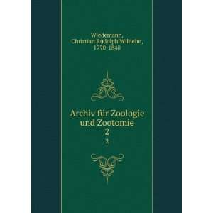   und Zootomie. 2 Christian Rudolph Wilhelm, 1770 1840 Wiedemann Books