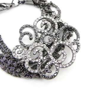 french touch bracelet Sissi gray.