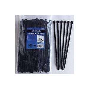  Cable Tie, 50lb 7.5 100pc Black