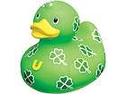 Bud Collectible Luxury Clover Patch Rubber Duck Bath Toy