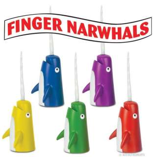   Finger Puppets Whale Puppet Toy Cool Gift [1 of each color]  