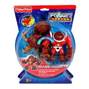  Fisher Price Year 2007 Planet Heroes Basic Series 4 1/2 