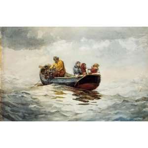  Oil Painting Crab Fishing Winslow Homer Hand Painted Art 
