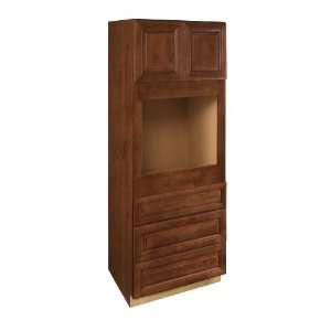 All Wood Cabinetry OC332496U LCB Lexington Maple Cabinet, 33 Inch Wide 