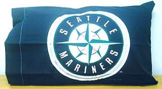MLB Seattle MARINERS Pillowcase BASEBALL Pillow Case IR  