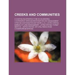 Creeks and communities a continuing strategy for accelerating 