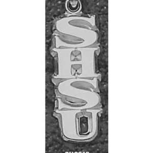  Sam Houston St. Bearkats Solid Sterling Silver Vertical 