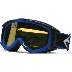 Smith Snow Intake Blue Yellow Dual Airflow AFC Lens Goggle 