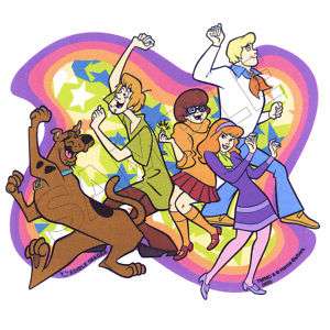 Scooby Doo Gang Edible Cake Topper Decoration Image  