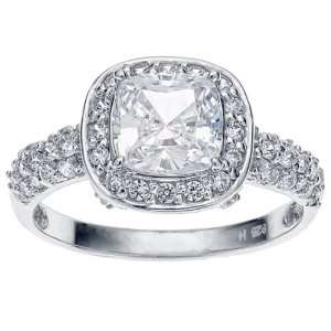 Crown Jewels Cubic Zirconia 925 Sterling Silver Womens Ring Sizes 6 8