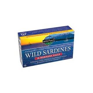 Wild Planet   Wild Sardines in Marinara Sauce / 12 pack by Wild Planet 