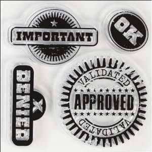    Inkadinkado Clear Mini Stamps Approval Rating