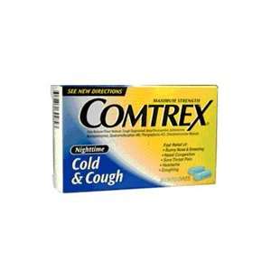 Comtrex Maximum Strength Night Time Cold & Cough PSE FREE   20 Coated 
