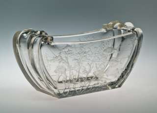 Lobmeyr Glass Vienna Centerpiece 1901 Schneider  