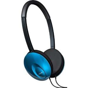  Blue Ultra Thin Compact Headphones Electronics
