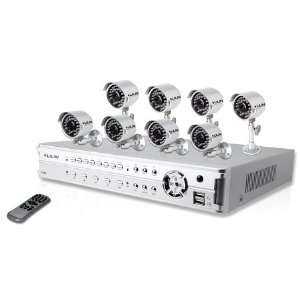   Security DVR W/ 500GB HD and 8 Weatherproof IR Cameras