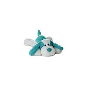  Aqua Scruff 12 Inch Plush Flopsie Stuffed Dog By Aurora 