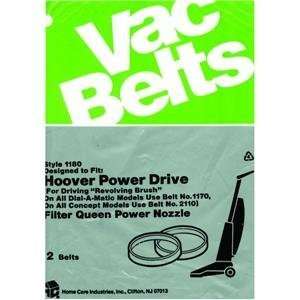  Home Care Industries #1180 2PK Up Power DR Belt