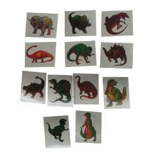    72 Dinosaur Temporary Tattoo Tattoos Stickers 2 Toys & Games