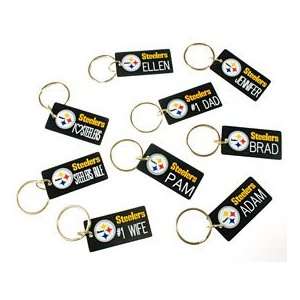    Pittsburgh Steelers Personalized Key Chain