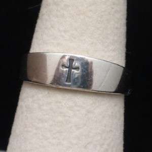 Sterling Silver Ring Cross James Avery Small Crosslet  