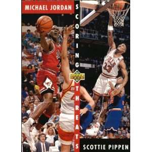   1992 upper Deck Michael Jordan, Scottie Pippen # 62