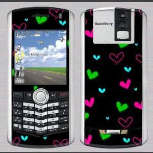  Blackberry 8100 Pearl cute hearts Skin 31055 Everything 