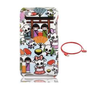  Cute Baby Skull Design for iPod Touch 4th Generation Front 