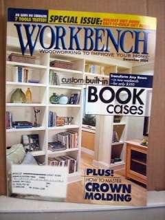 Workbench Magazine December 2004 Crown Molding  