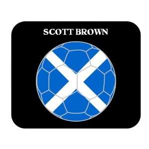 Scott Brown (Scotland) Soccer Mouse Pad