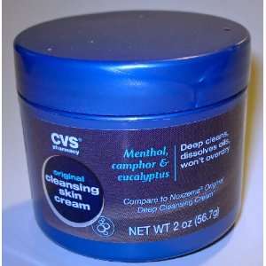  CVS Cleansing Skin Cream 2 Oz (Compare to Noxzema Original 