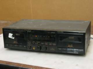 Pioneer CT W530R Dual Cassette Deck Stereo  
