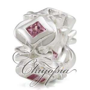 Rosaline CZ Filigree Chiyopia Pandora Chamilia Troll Compatible Beads
