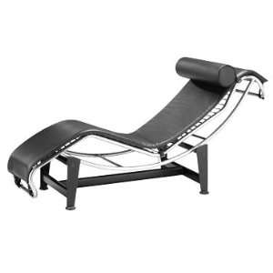  Black Corbusier Chaise Lounge Chair