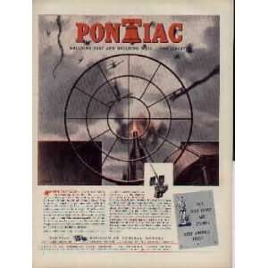   Aircraft Cannon  1943 Pontiac War Bond Ad, A0643 