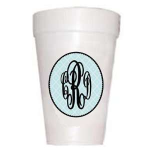  Personalized Open Oval   Dottie Monogram Cup Kitchen 