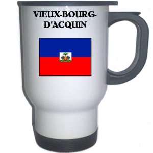  Haiti   VIEUX BOURG DACQUIN White Stainless Steel Mug 