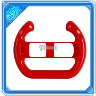 2xNew Other Controller Steering Wheel For Nintendo Wii Red One Year 