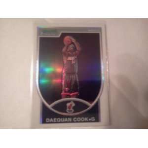  2007 08 Bowman Chrome Daequan Cook Rc Refractor #138 