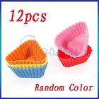   Chocolate Muffin Candy Clay Ruffle Cupcake Maker Silicone Tray Mold
