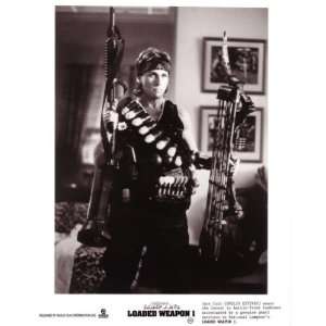 National Lampoons Loaded Weapon 1   Emilio Estevez   Movie Poster 