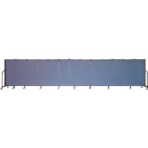  5ft High Thirteen Panel Portable Room Divider by 