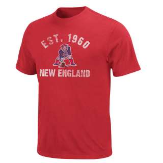 New England Patriots Custom Retro T Shirt   Pat the Patriot Tee  