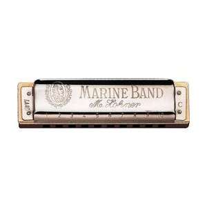  Hohner 1896/20 Marine Band Harmonica (Key of B) Musical 